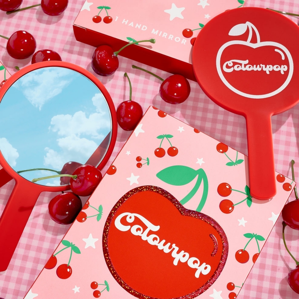 🆕️Colourpop Cherry Crush Hand Mirror